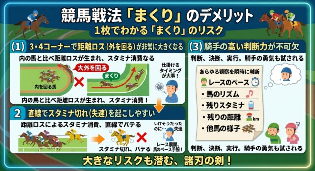 まくりのデメリット